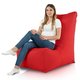 Rouge Pouf Poire Fauteuil Distinto Jardin nylon