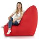 Rouge Pouf Poire Fauteuil Distinto Jardin nylon