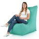 Turquoise Pouf Poire Fauteuil Distinto Jardin nylon