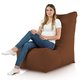 Marron Pouf Poire Fauteuil Distinto Jardin nylon