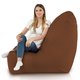 Marron Pouf Poire Fauteuil Distinto Jardin nylon