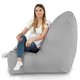 Gris clair Pouf Poire Fauteuil Distinto Jardin nylon