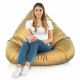 Doré Pouf Poire Drop XXL simili-cuir