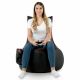 Pouf Poire Fauteuil Gamer Distinto simili-cuir