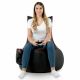 Pouf Poire Fauteuil Gamer Distinto simili-cuir