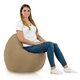 Beige Bodenkissen Outdoor Strand
