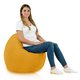 Jaune Coussin Rond Monaco Extérieur nylon