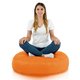 Orange Coussin Rond Monaco Extérieur nylon