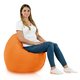 Orange Coussin Rond Monaco Extérieur nylon