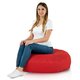 Rouge Coussin Rond Monaco Extérieur nylon