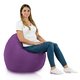 Violet Coussin Rond Monaco Extérieur nylon