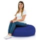 Bleu foncé Coussin Rond Monaco Extérieur nylon