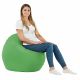 Vert Coussin Rond Monaco simili-cuir