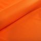 Orange Coussin Rond Monaco simili-cuir