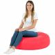 Rose Coussin Rond Monaco simili-cuir