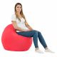 Rose Coussin Rond Monaco simili-cuir