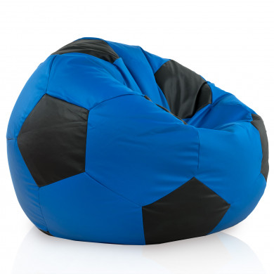 Inter Sitzsack Fußball Kunstleder