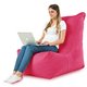 Rose Pouf Poire Fauteuil Distinto Moderne velours