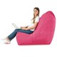 Rose Pouf Poire Fauteuil Distinto Moderne velours