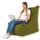 Vert Pouf Poire Fauteuil Distinto Moderne velours