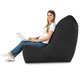 Noir Pouf Poire Fauteuil Distinto Moderne velours