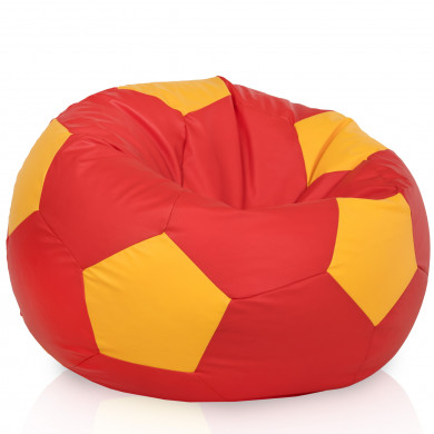 Roma Sitzsack Fußball Kunstleder