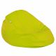 Lime Pouf Poire XL simili-cuir