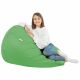 Vert Pouf Poire XL simili-cuir