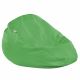 Vert Pouf Poire XL simili-cuir