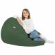 Vert foncé Pouf Poire XL simili-cuir