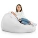 Blanc Pouf Poire XL nylon