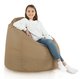 Beige Pouf Poire XL nylon