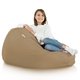 Beige Pouf Poire XL nylon