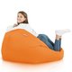 Orange Pouf Poire XL nylon