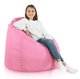 Rose clair Pouf Poire XL nylon