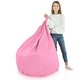 Rose clair Pouf Poire XL nylon