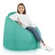 Turquoise Pouf Poire XL nylon