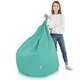 Turquoise Pouf Poire XL nylon