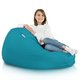 Bleu Pouf Poire XL nylon