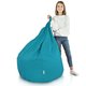 Bleu Pouf Poire XL nylon