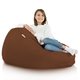 Marron Pouf Poire XL nylon