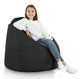 Noir Pouf Poire XL nylon