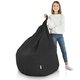 Noir Pouf Poire XL nylon