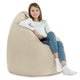 Perle Pouf Poire XL velours