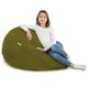 Vert Pouf Poire XL velours