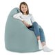 Menthe Pouf Poire XL velours