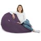 Violet Pouf Poire XL velours