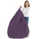 Violet Pouf Poire XL velours