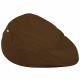 Marron Géant Pouf Poire XXL simili-cuir