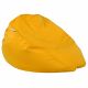 Jaune Pouf Poire Enfants simili-cuir